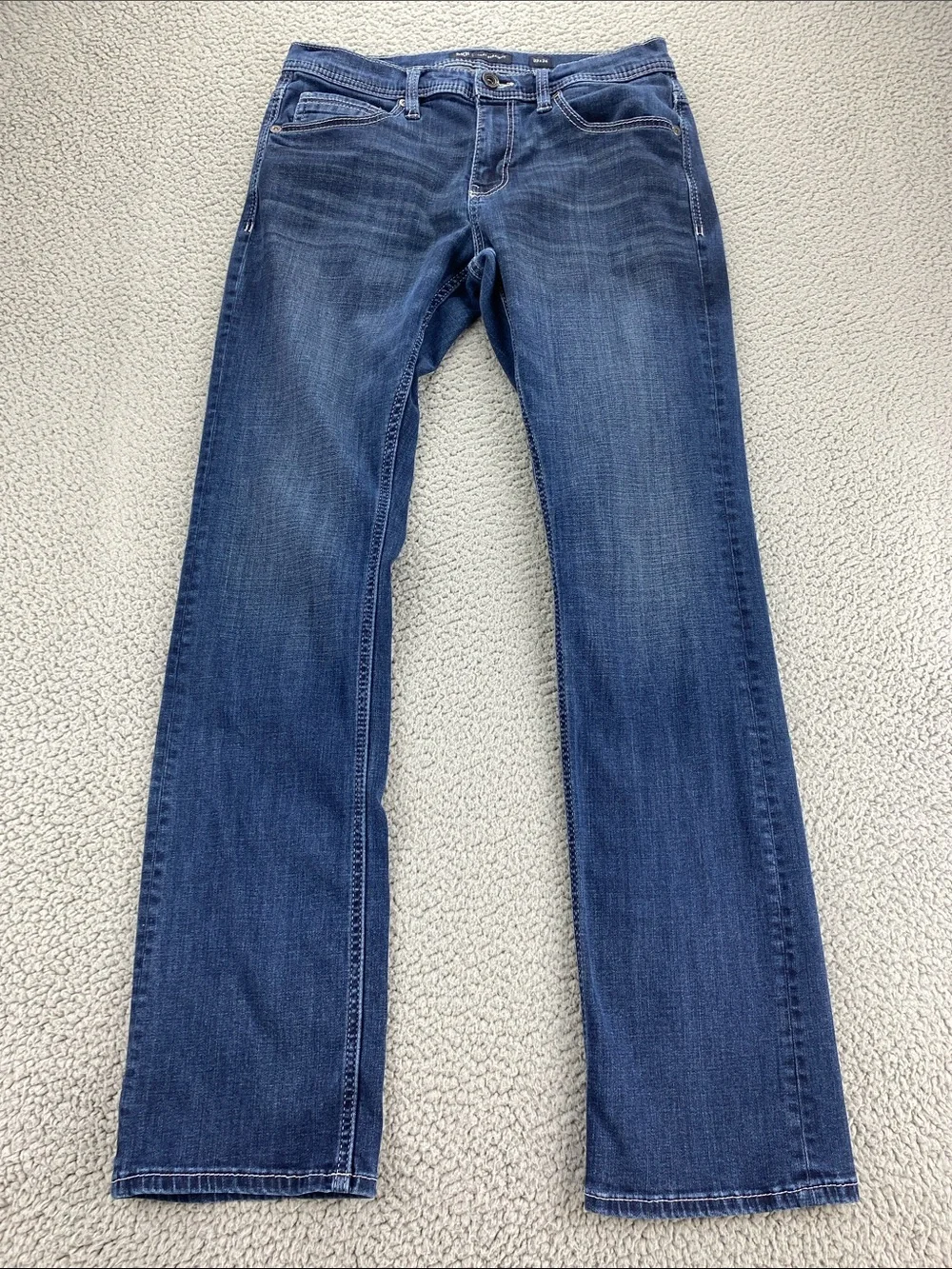 BKE Men's Stretch Regular Fit Jake Straight Jeans  |  Size: 33